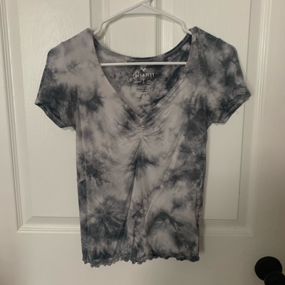 American Eagle soft & sexy tie dye top